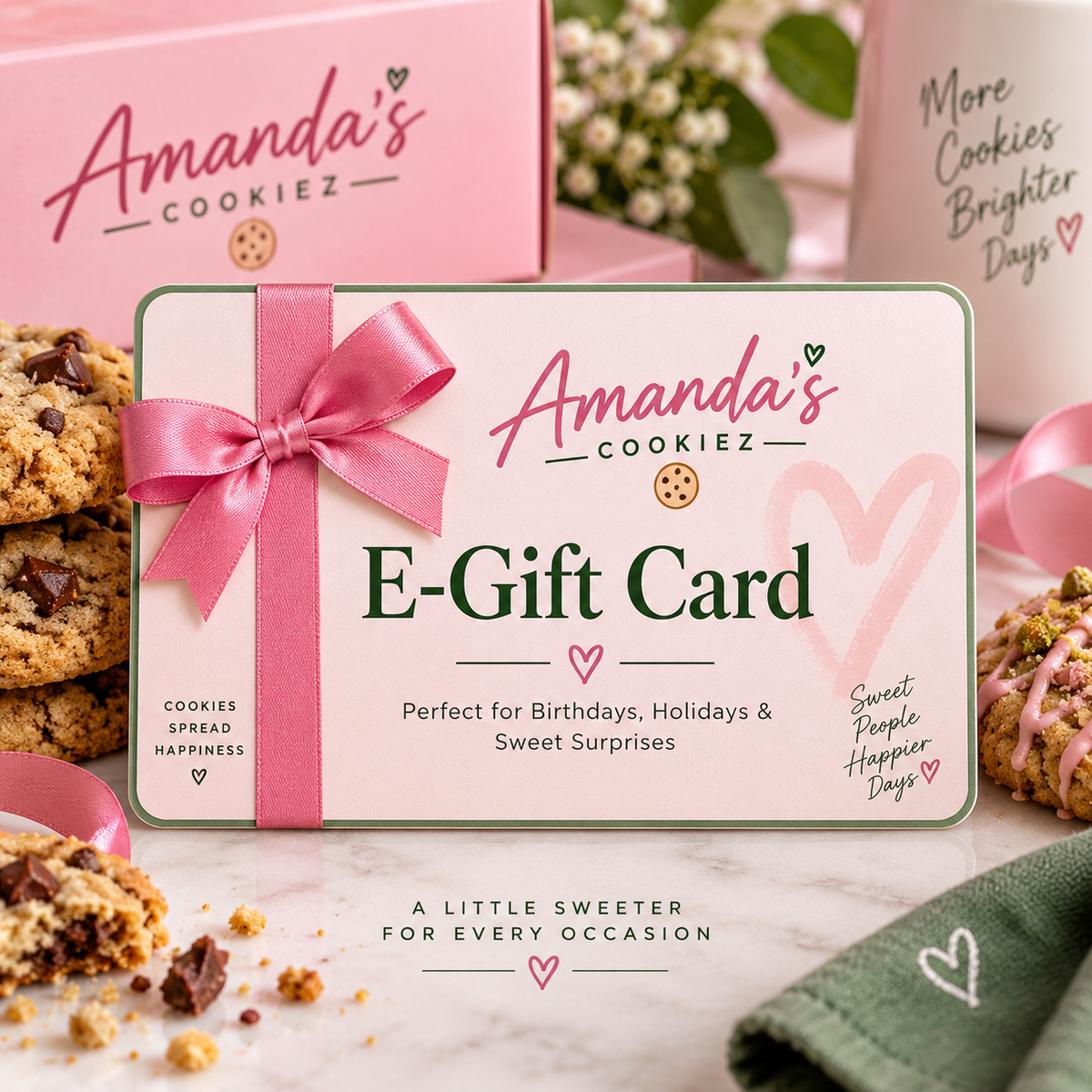 Amanda’s Cookiez Gift Cards