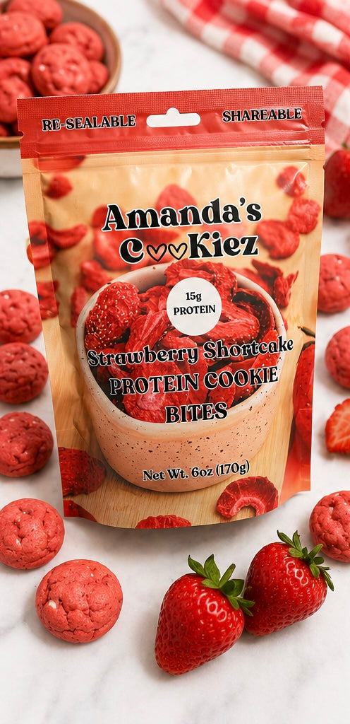 Strawberry Protein Cookie Bag