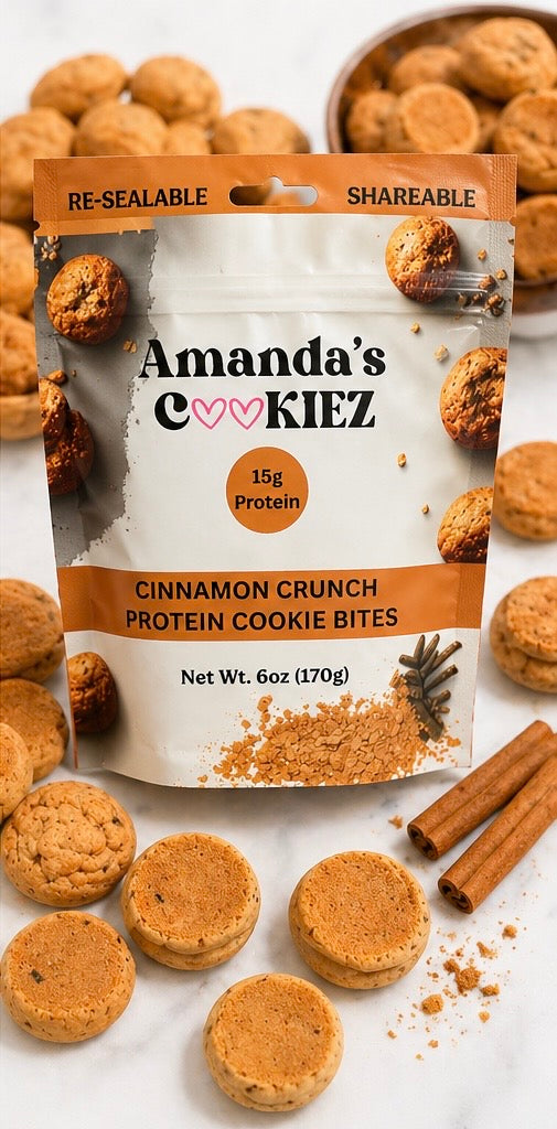 Cinnamon Crunch Protein Cookie Bag