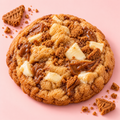 Amanda’s Cookiez Biscoff White Chocolate cookie