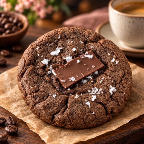 Espresso Chocolate Chunk cookie by Amanda's Cookiez